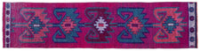 Vintage Turkish Runner Rug Samah