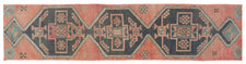Vintage Turkish Runner Rug Remys
