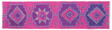 Vintage Turkish Runner Rug Bata