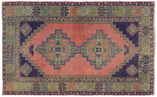 Vintage Turkish Rug Xax