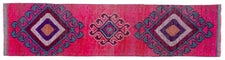 Vintage Turkish Runner Rug Casima
