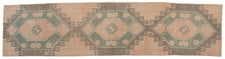 Vintage Turkish Runner Rug Danas