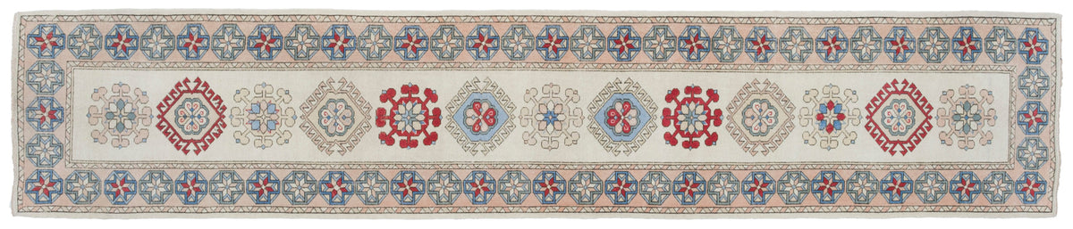 Vintage Turkish Runner Rug Aarav