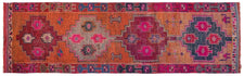 Vintage Turkish Runner Rug Inell