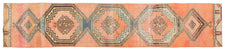 Vintage Turkish Runner Rug Sae