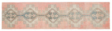 Vintage Turkish Runner Rug Severina