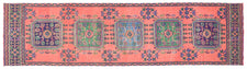 Vintage Turkish Runner Rug Geta