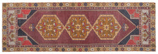 Vintage Turkish Runner Rug Tefta