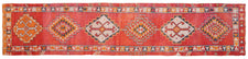 Vintage Turkish Runner Rug Kha