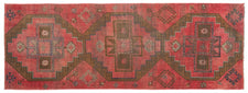 Vintage Turkish Runner Rug Ruo