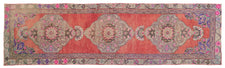 Vintage Turkish Runner Rug Agshin