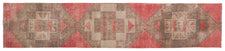 Vintage Turkish Runner Rug Pebbles