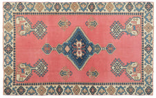 Vintage Turkish Rug Santa