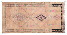Vintage Moroccan Rug Roselette