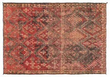 Vintage Moroccan Rug Burhamedin