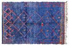 Vintage Moroccan Rug Kihachirou