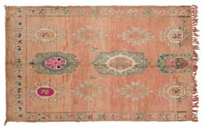 Vintage Moroccan Rug Taje