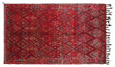 Vintage Moroccan Rug Rhun