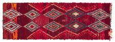 Vintage Moroccan Runner Rug Angique