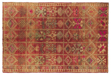 Vintage Moroccan Rug Melineta