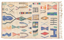 Vintage Moroccan Rug Tatsuji
