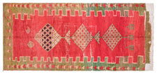 Vintage Moroccan Runner Rug Skrima
