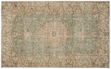 Vintage Distressed Rug Unnodelis