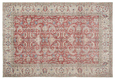 Vintage Distressed Rug Piergaetano