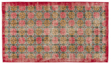 Vintage Distressed Rug Morren