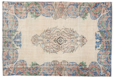 Vintage Distressed Rug Ortensio