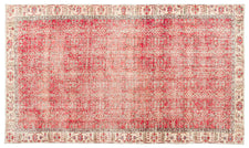 Vintage Distressed Rug Jaloliddin
