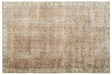 Vintage Distressed Rug Yadollah