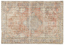 Vintage Distressed Rug Zaki